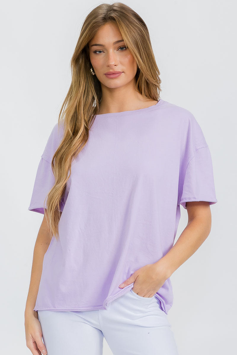 Women’s Rebel Raw Edge Oversized Tee