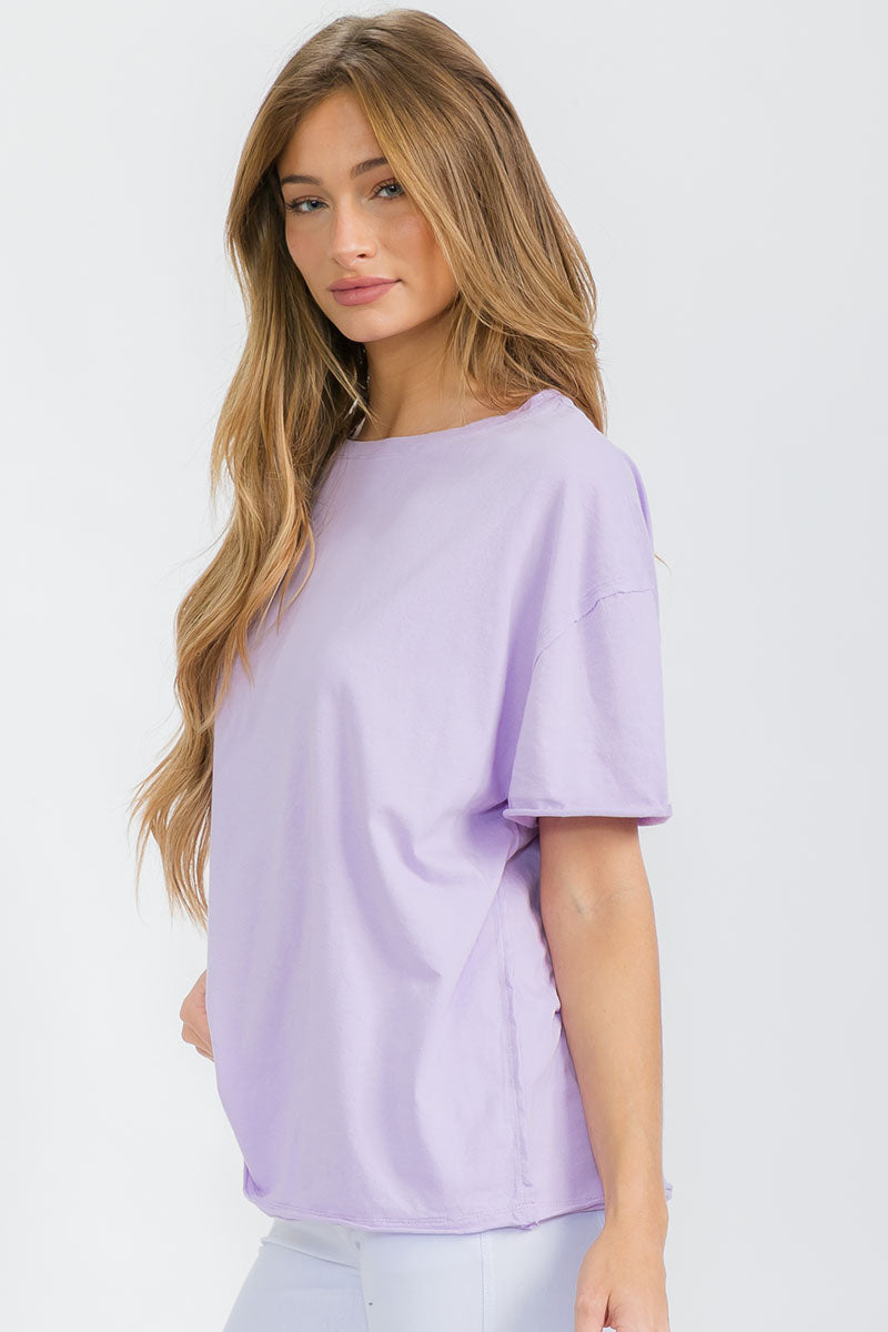Women’s Rebel Raw Edge Oversized Tee