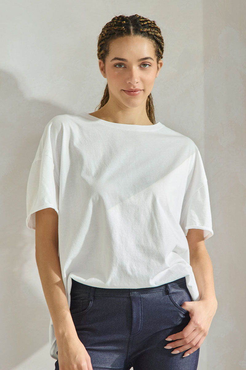 Women’s Rebel Raw Edge Oversized Tee