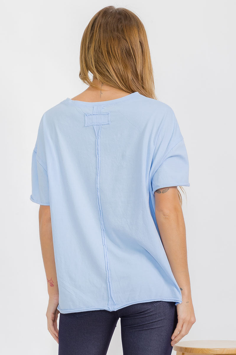 Women’s Rebel Raw Edge Oversized Tee