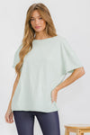 Women’s Rebel Raw Edge Oversized Tee