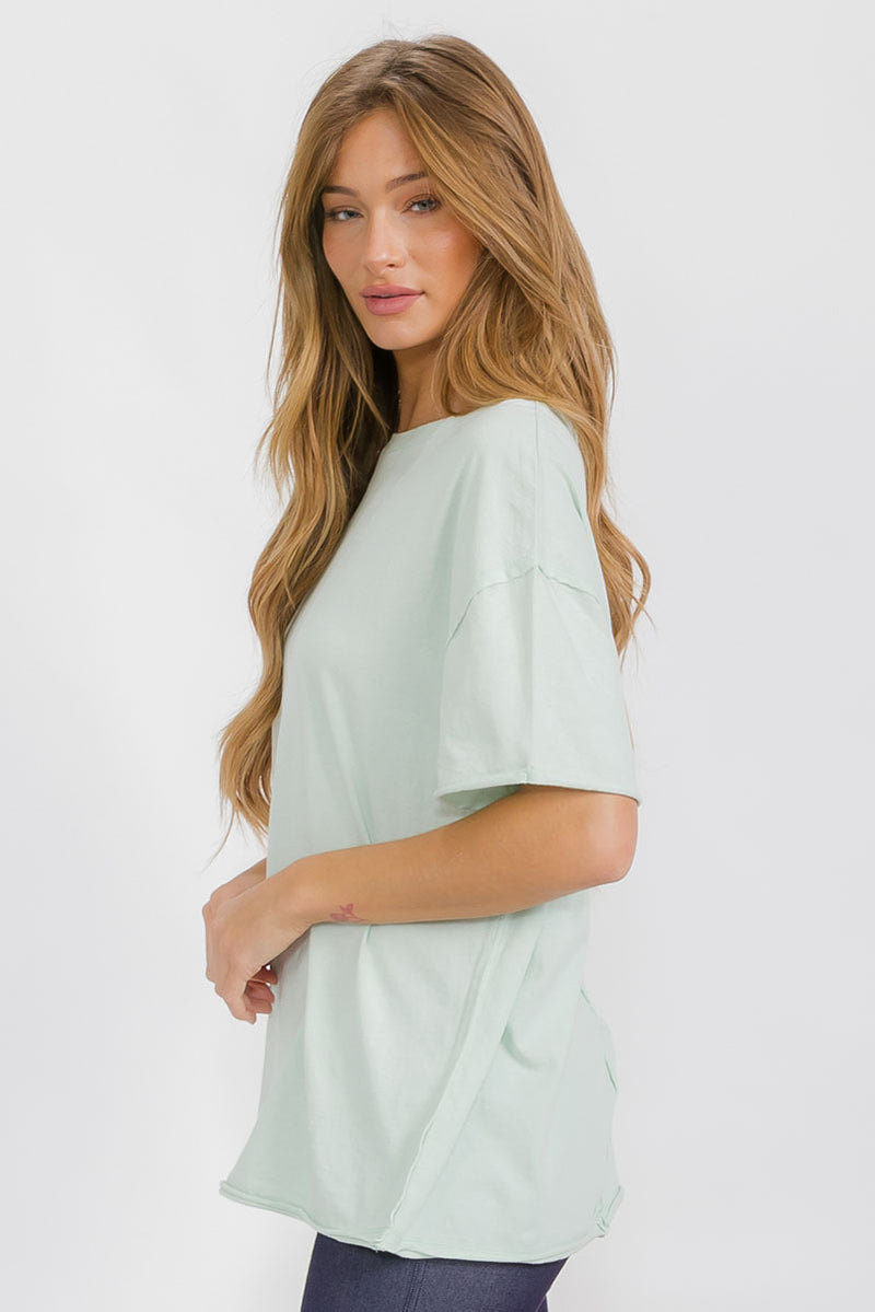 Women’s Rebel Raw Edge Oversized Tee