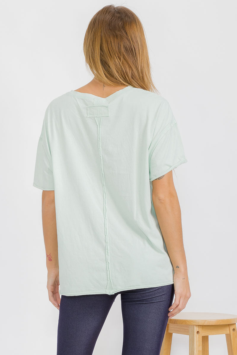 Women’s Rebel Raw Edge Oversized Tee