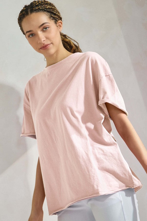 Women’s Rebel Raw Edge Oversized Tee