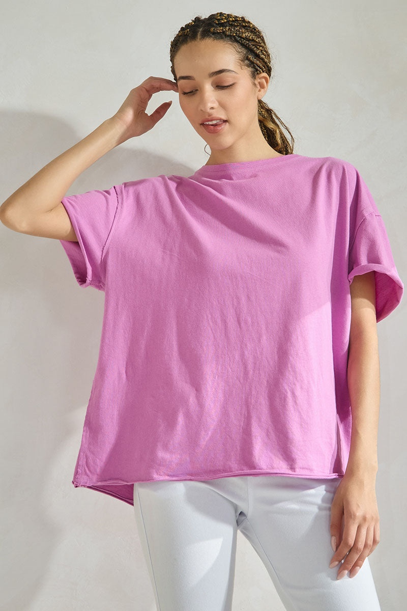 Women’s Rebel Raw Edge Oversized Tee