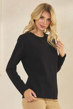 Essentially Soft Cotton Long Sleeve Shirt Top