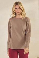 Essentially Soft Cotton Long Sleeve Shirt Top
