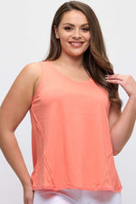 Plus size Women’s Rebel Raw Edge Tank Top