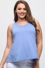 Plus size Women’s Rebel Raw Edge Tank Top