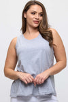 Plus size Women’s Rebel Raw Edge Tank Top