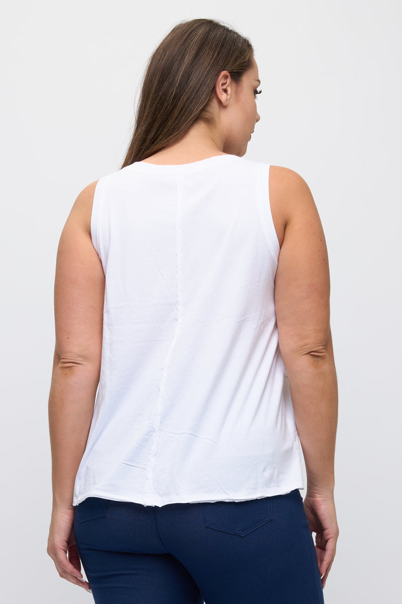 Plus size Women’s Rebel Raw Edge Tank Top