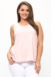 Plus size Women’s Rebel Raw Edge Tank Top