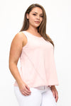 Plus size Women’s Rebel Raw Edge Tank Top