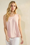 Light Pink Women’s Rebel Raw Edge Oversized Tank Top