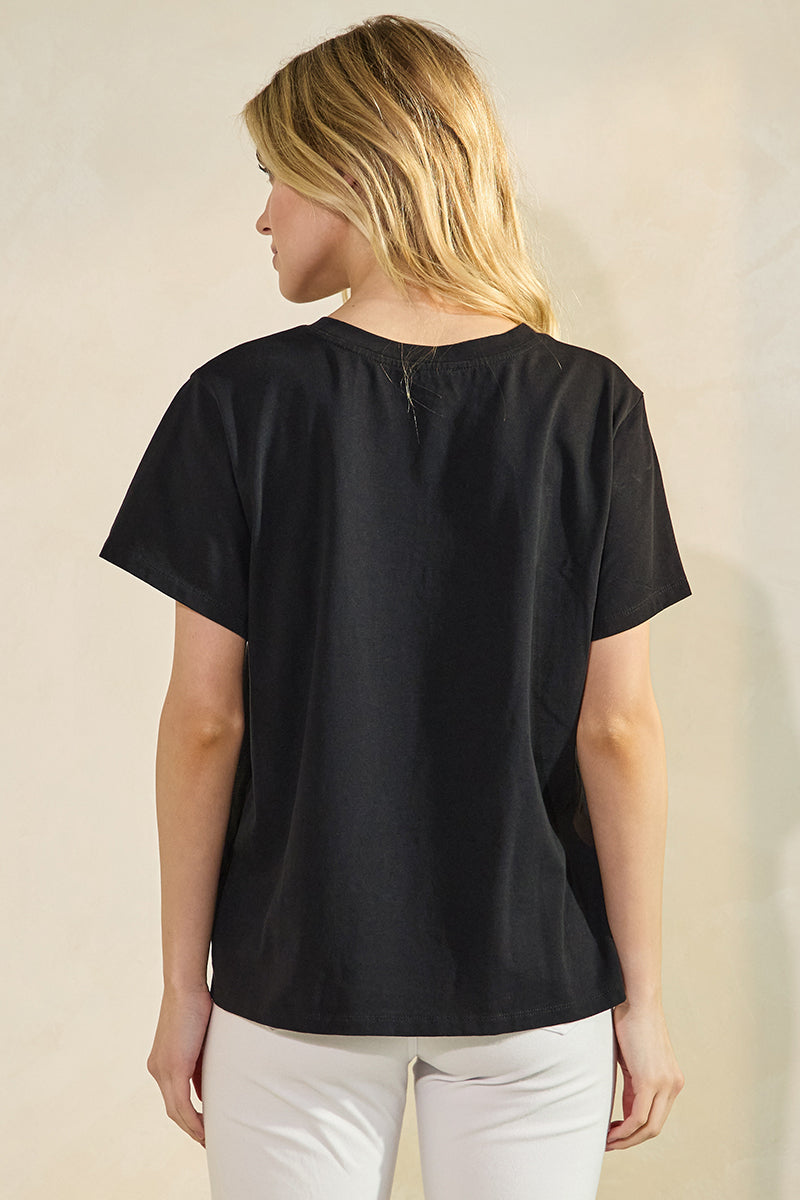 Women’s Faith Message Pure Cotton Crew Neck Graphic Tee 