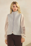 Women's Cozy Chic Fleece Zip Mock Neck Vest