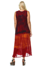 Bohemian Embroidery Maxi Dress ICONOFLASH
