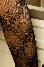 Lady's Fishnet Tights Queen