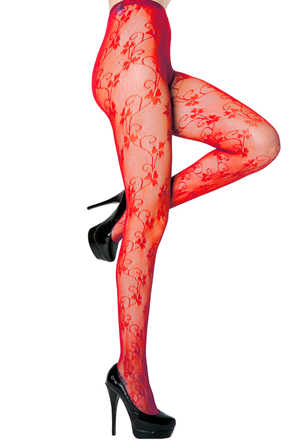 Enchanted Lace Fishnet Tights