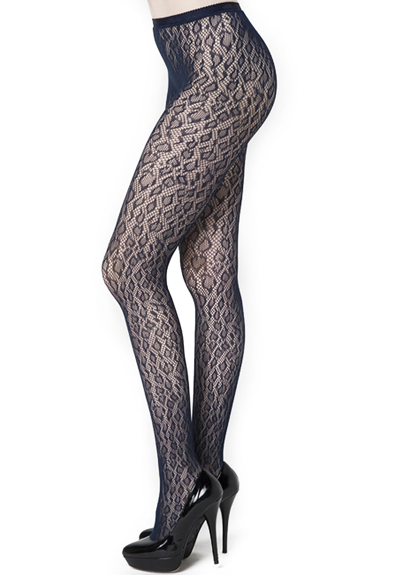 The Classic Leopard Colored Fishnet Pantyhose – ICONOFLASH
