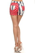 Rosie American Flag Shorts Iconoflash