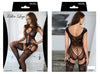 Asymmetrical One Shoulder Cutout Bodystocking Dress Killer Legs