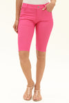 hot pink denim shorts for women 