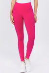 hot pink cotton legging