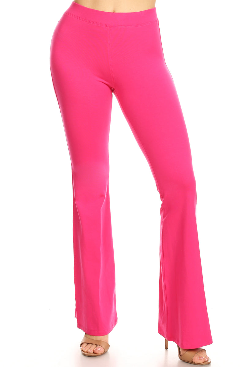hot pink yoga pants