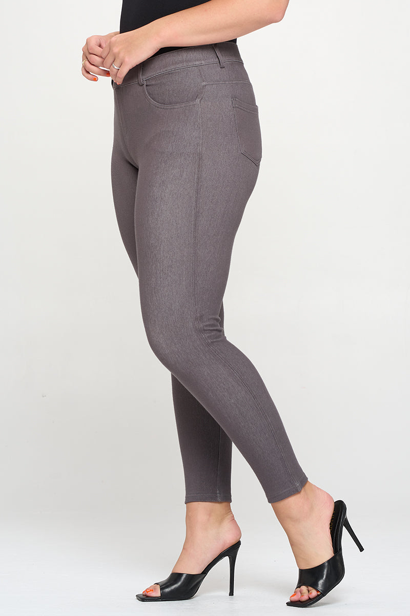 Plus Size All You Need Dark Wash Jeggings