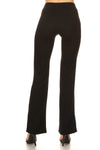 high rise bootcut trousers for women 