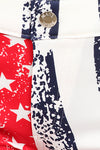 USA Stars and Stripes Printed Jeggings ICONOFLASH