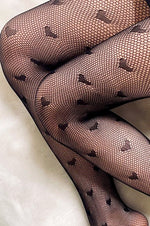 Lady's Fashion Designed Fish Net Pantyhose