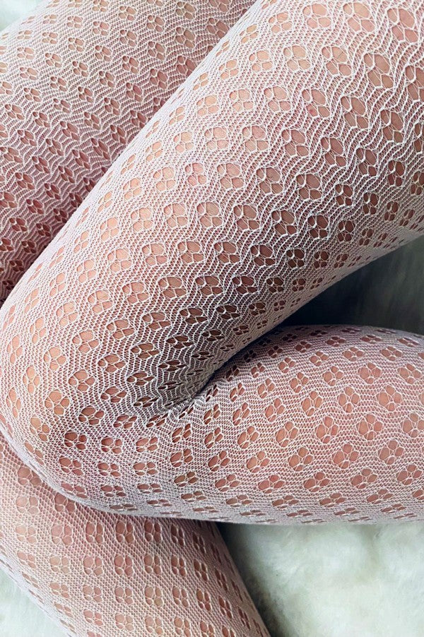 Lady's Fashion Designed Fish Net Pantyhose