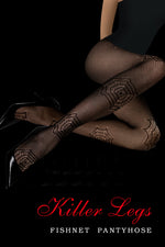 Spider Web Fishnet Tights