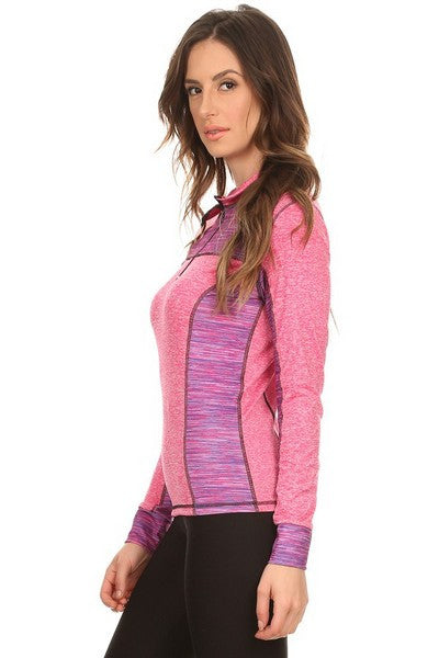 Pretty In Pink Active Track Jacket ICONOFLASH
