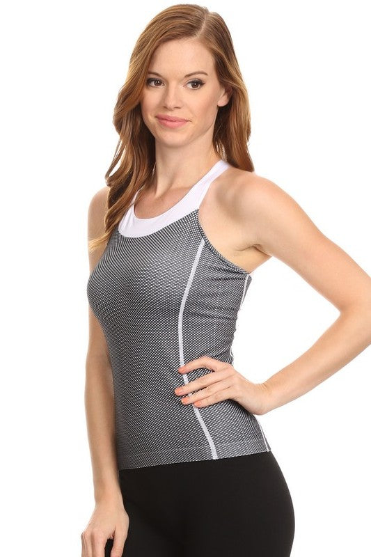 Active Criss Cross Back Workout Tank Top – ICONOFLASH