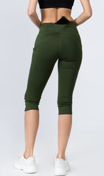 green workout leggings 