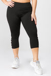black capri leggings for women plus size