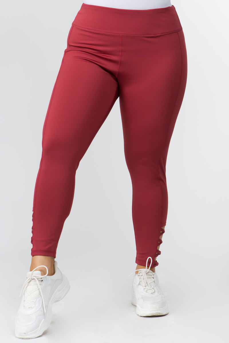 Women's Plus Size Active Workout Leggings Featuring Lattice Cut Ankle  Detail. (6 Pack) • Reinforced, elastic waistband • High rise style • High  quality comfort and stretch fabric • Flat lock seams