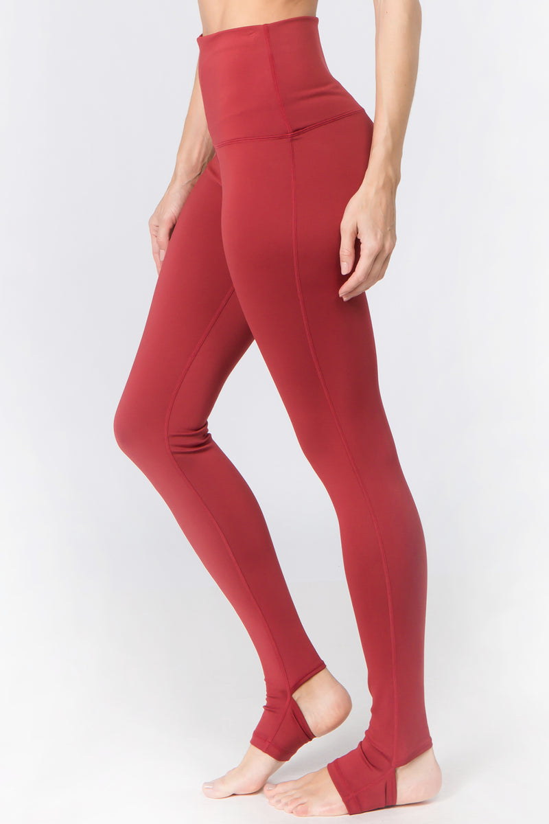 OUTDOOR VOICES Color-block stretch-jersey stirrup leggings