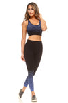 All About the Ombre Sports Bra and Leggings Set ICONOFLASH