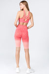 Ombre My Way Active Bra And Shorts Set