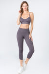 Active High Rise Cinched Ankle Active Set