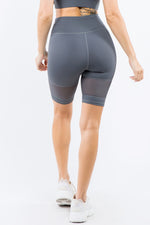 High Energy Active Mesh Biker Shorts