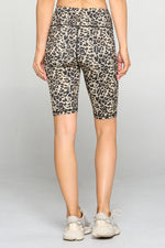 Totally Cheetah Print Active Biker Shorts