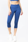 Active Mid Rise Cropped Cinch Detail Legging