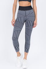 Vital Multi Striped Workout Leggings