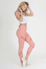 women's high waisted mesh tights 