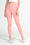 dusty pink workout leggings